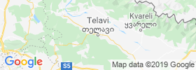Telavi map