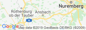 Ansbach map