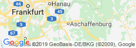 Aschaffenburg map
