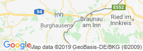 Burghausen map