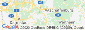 Grossostheim map