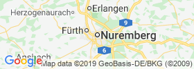 Nuernberg map
