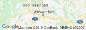 Schweinfurt map