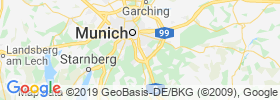 Unterhaching map
