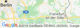 Fuerstenwalde map
