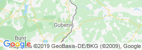 Guben map