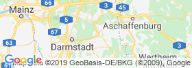 Dieburg map
