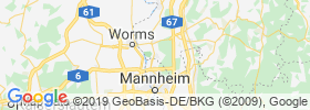 Lampertheim map