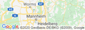 Viernheim map