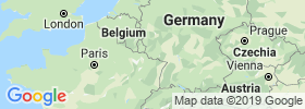 Saarland map