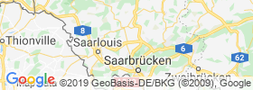 Heusweiler map