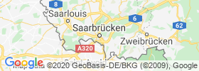 Saarbruecken map