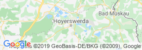 Hoyerswerda map