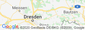 Radeberg map