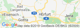 Erfurt map