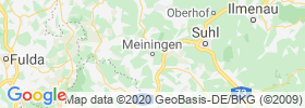 Meiningen map