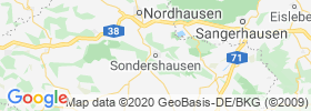 Sondershausen map