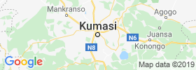 Kumasi map