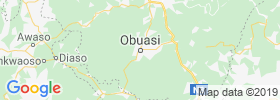 Obuasi map