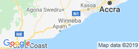Winneba map