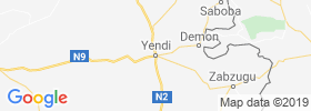 Yendi map