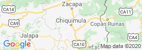 Chiquimula map