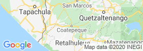Coatepeque map