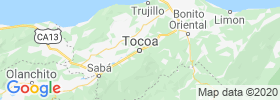 Tocoa map