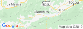 Olanchito map