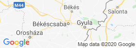 Bekescsaba map