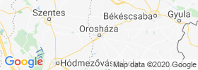 Oroshaza map