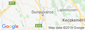 Dunaujvaros map
