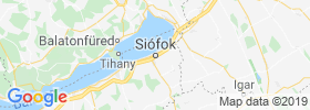 Siofok map