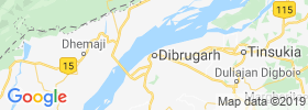 Dibrugarh map