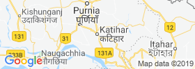 Katihar map