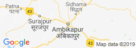 Ambikapur map