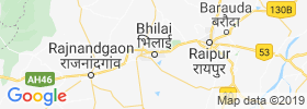 Bhilai map
