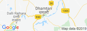 Dhamtari map