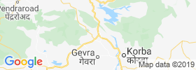 Katghora map