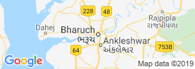 Bharuch map