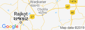 Chotila map