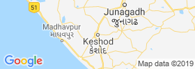 Keshod map