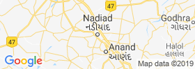 Nadiad map