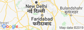 Faridabad map
