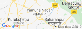 Jagadhri map