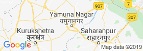 Yamunanagar map
