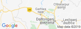 Garhwa map