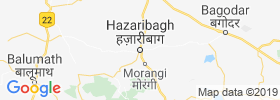 Hazaribag map