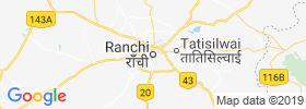 Ranchi map