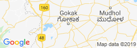 Gokak map